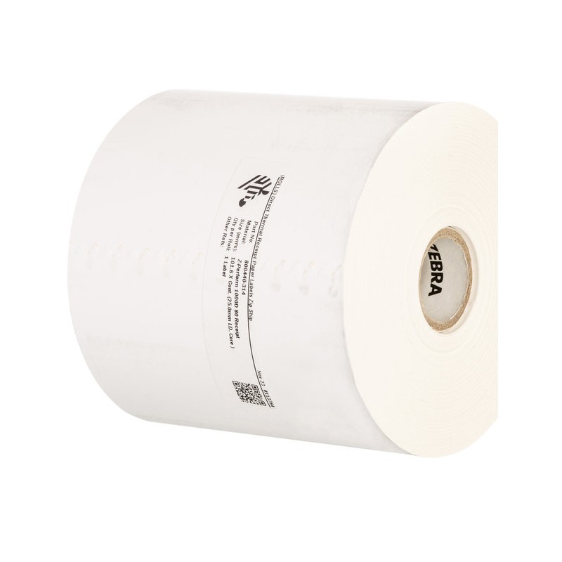 Zebra Receipt 75.4mm x 14.6m Zebra Receipt 75.4mm x 14.6m